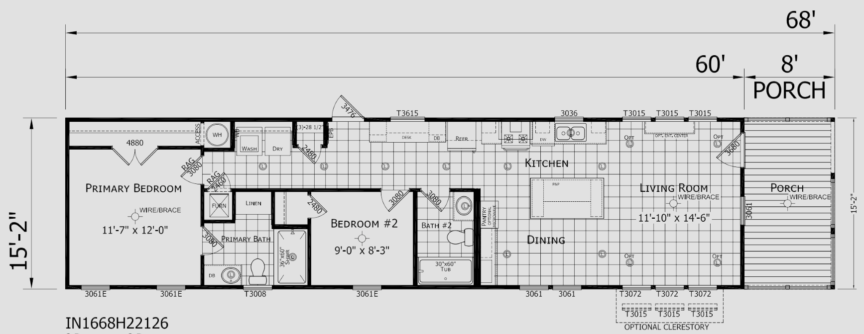 The Freedom floor plan