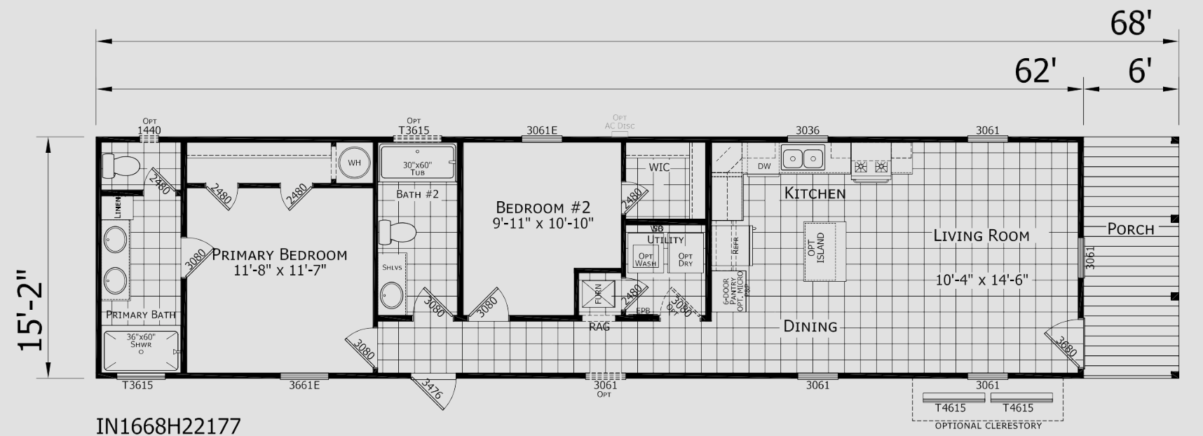 The Liberty floor plan