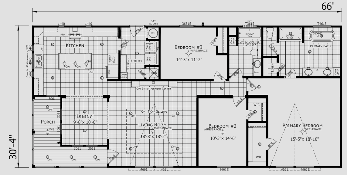 The Heritage floor plan